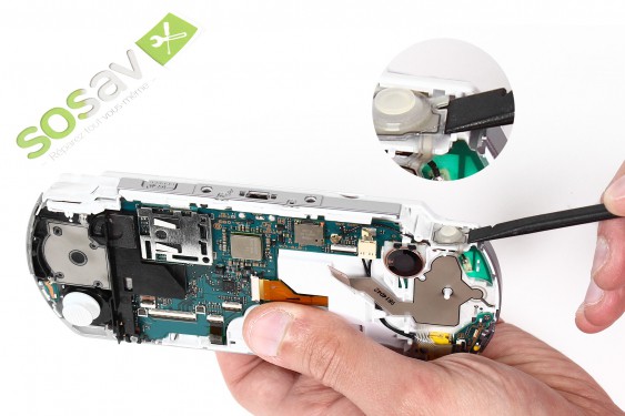 Guide photos remplacement haut-parleur droit PSP 3000 (Etape 18 - image 1)