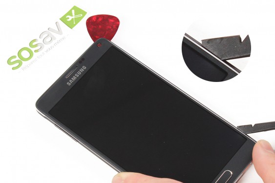 Guide photos remplacement caméra avant + capteur de proximité et luminosité  (Etape 11 - image 3)