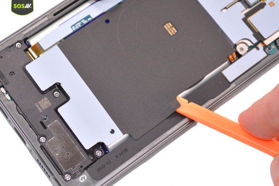 Guide photos remplacement haut parleur interne Galaxy S23 Ultra (Etape 7 - image 2)