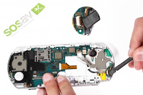 Guide photos remplacement haut-parleur droit PSP 3000 (Etape 14 - image 1)