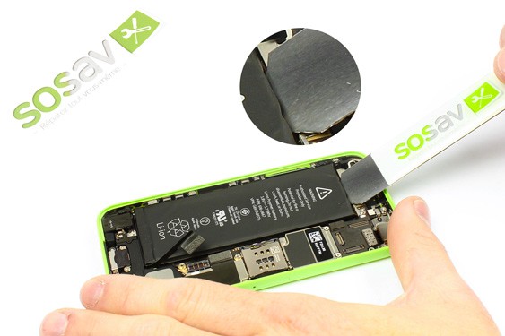 Guide photos remplacement batterie iPhone 5C (Etape 12 - image 1)