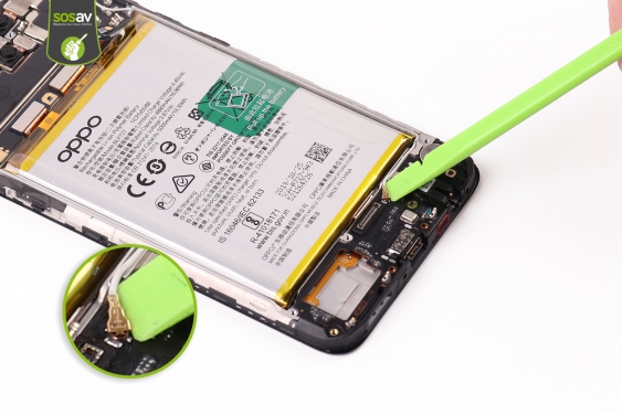 Guide photos remplacement connecteur de charge Oppo A9 (2020) (Etape 23 - image 3)