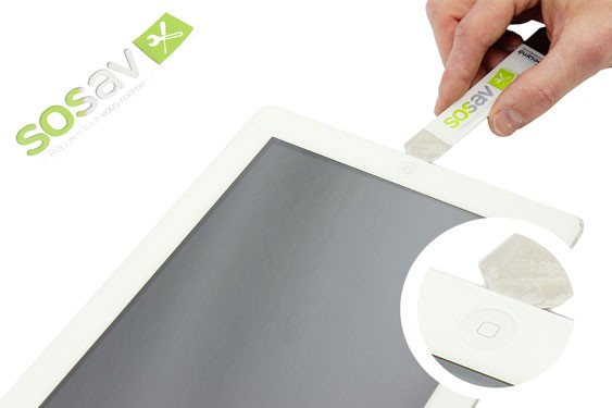 Guide photos remplacement nappe boutons volume, vibreur & power iPad 3 WiFi (Etape 3 - image 4)