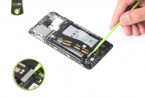 Guide photos remplacement prise jack OnePlus 3 (Etape 11 - image 4)