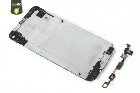 Guide photos remplacement nappe boutons de façade / prise jack Galaxy J7 2015 (Etape 29 - image 1)