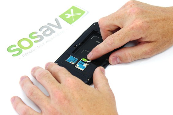 Guide photos remplacement nappe volume + hp interne Samsung Galaxy S3 (Etape 4 - image 4)