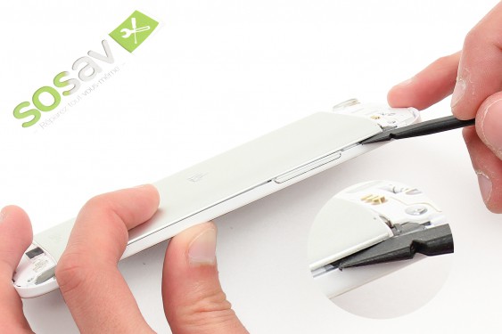 Guide photos remplacement ensemble du bas Wiko Darkside (Etape 7 - image 1)