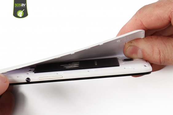 Guide photos remplacement ecran Wiko Rainbow Lite 4G  (Etape 2 - image 3)