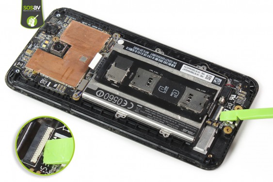 Guide photos remplacement haut-parleur interne Zenfone 2 (Etape 14 - image 3)