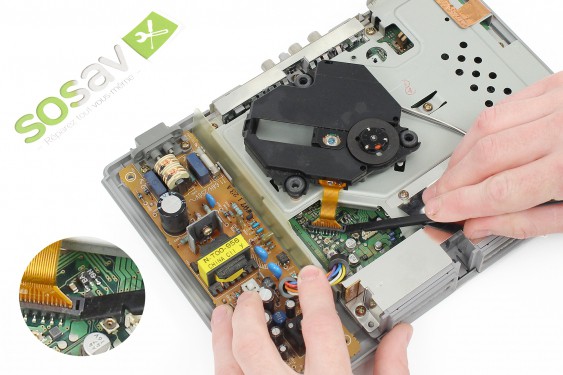 Guide photos remplacement châssis interne Playstation (Etape 5 - image 1)