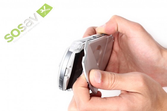 Guide photos remplacement nappe bouton start PSP 2000 (Etape 2 - image 3)