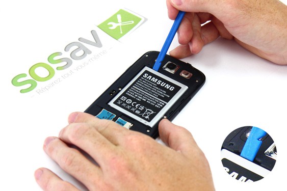 Guide photos remplacement nappe volume + hp interne Samsung Galaxy S3 (Etape 3 - image 1)