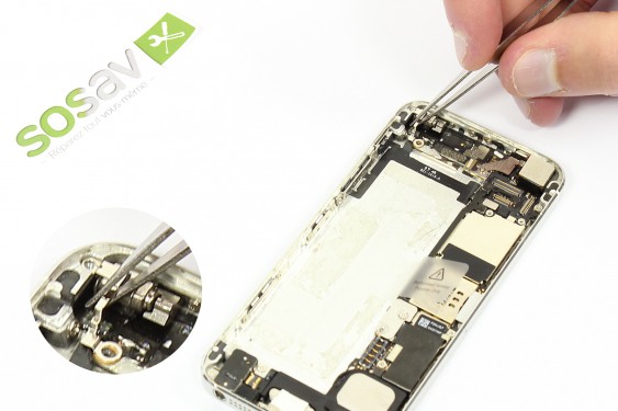 Guide photos remplacement vibreur iPhone 5 (Etape 17 - image 1)