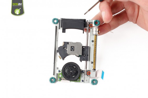 Guide photos remplacement lentille laser Playstation 2 Slim (Etape 10 - image 1)