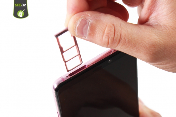 Guide photos remplacement châssis interne Galaxy A9 (2018) (Etape 2 - image 4)