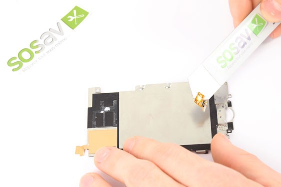 Guide photos remplacement nappe bouton home iPod Touch 4e Gen (Etape 12 - image 4)