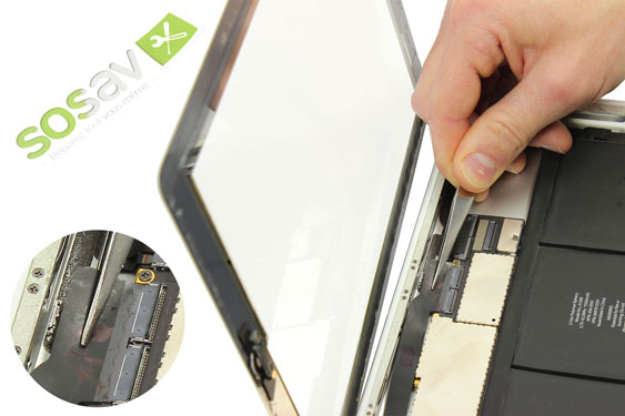Guide photos remplacement nappe boutons volume, vibreur & power iPad 3 WiFi (Etape 12 - image 2)