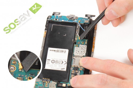 Guide photos remplacement caméra avant + capteur de proximité et luminosité  (Etape 20 - image 3)