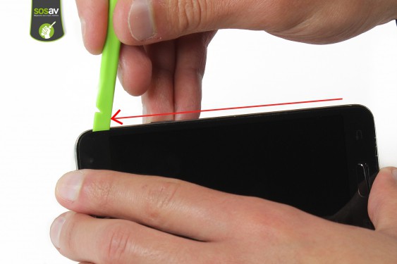 Guide photos remplacement haut-parleur interne  Galaxy A3 (Etape 7 - image 4)