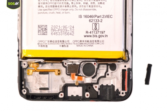 Guide photos remplacement ecran seul Oppo A94 5G (Etape 10 - image 2)