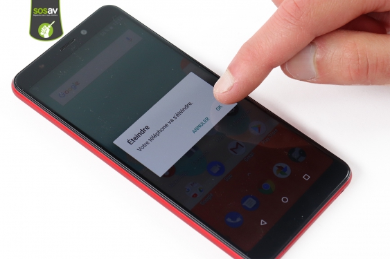 Guide photos remplacement caméra avant Wiko View Go (Etape 1 - image 3)