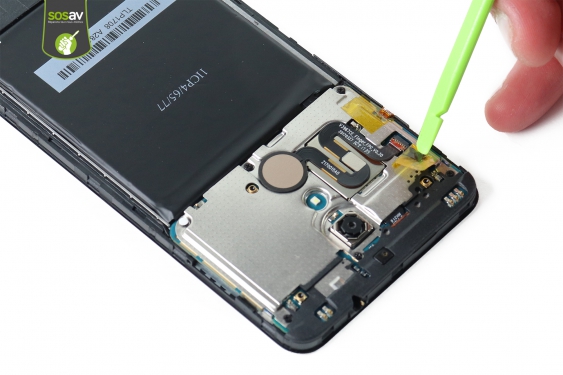 Guide photos remplacement caméra avant Wiko View XL (Etape 7 - image 2)