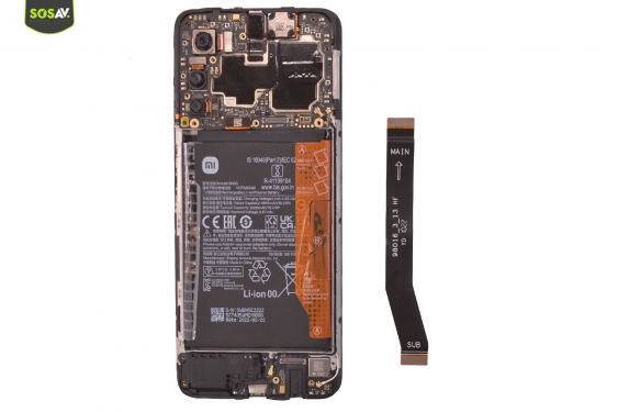 Guide photos remplacement haut parleur interne Redmi Note 11S 5G (Etape 9 - image 2)