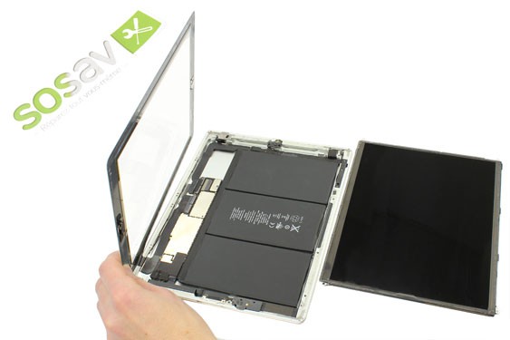 Guide photos remplacement nappe boutons volume, vibreur & power iPad 3 WiFi (Etape 10 - image 1)