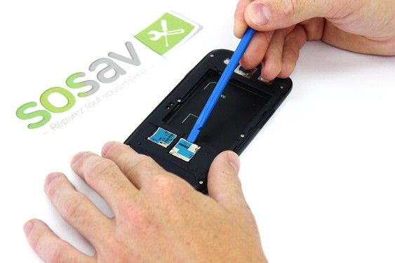 Guide photos remplacement nappe volume + hp interne Samsung Galaxy S3 (Etape 4 - image 2)