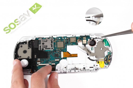 Guide photos remplacement haut-parleur droit PSP 3000 (Etape 16 - image 1)