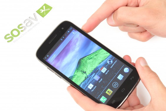 Guide photos remplacement cable d'interconnexion Wiko Cink Five (Etape 1 - image 1)