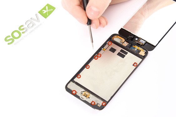 Guide photos remplacement plaque bouton volume iPod Touch 4e Gen (Etape 7 - image 1)