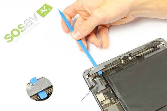 Guide photos remplacement antenne wifi droite iPad Air 1 WiFi (Etape 23 - image 2)