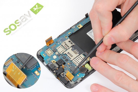 Guide photos remplacement prise jack + haut-parleur interne  (Etape 16 - image 2)