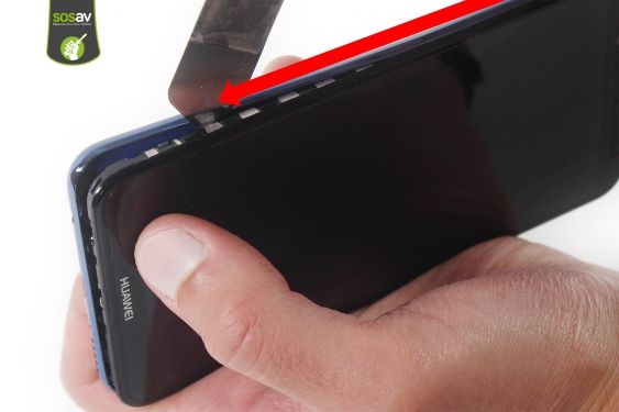 Guide photos remplacement haut-parleur interne Huawei Y7 2018 (Etape 5 - image 2)