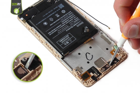 Guide photos remplacement haut-parleur interne Redmi Note 3 (Etape 21 - image 2)