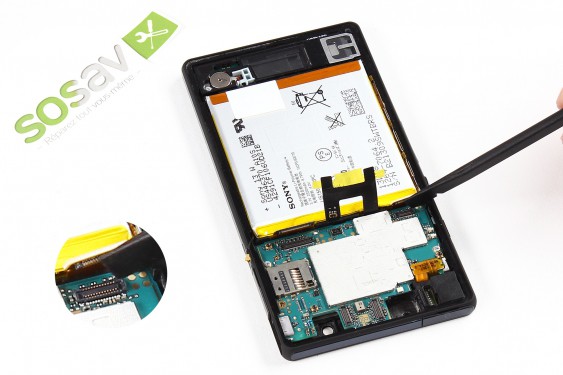 Guide photos remplacement ecran complet Xperia Z (Etape 17 - image 3)
