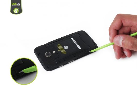 Guide photos remplacement châssis interne Moto G (Etape 4 - image 1)