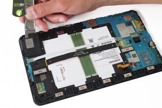 Guide photos remplacement carte bouton home et haut-parleurs Galaxy Tab A 10.1" (2016) (Etape 16 - image 2)