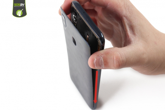 Guide photos remplacement haut-parleur interne Galaxy A40 (Etape 7 - image 1)