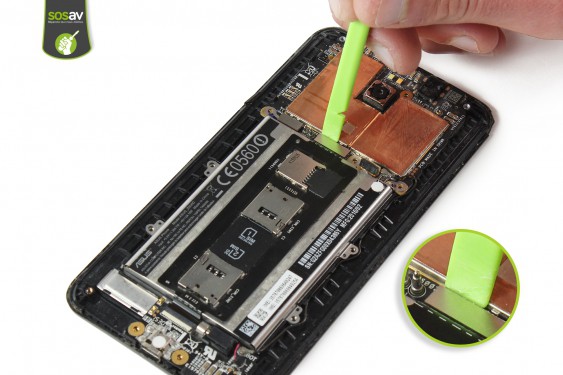 Guide photos remplacement haut-parleur interne Zenfone 2 (Etape 14 - image 1)