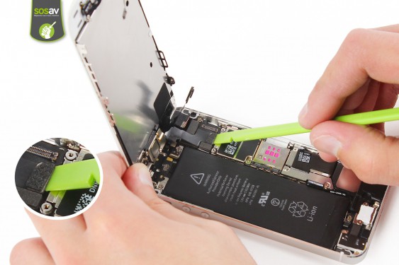Guide photos remplacement ecran complet assemblé iPhone 5S (Etape 7 - image 3)