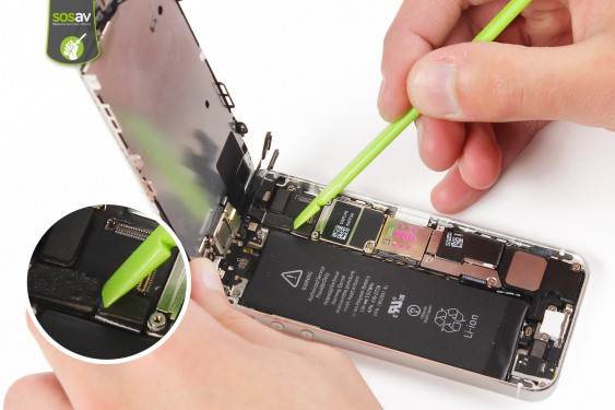 Guide photos remplacement ecran complet assemblé iPhone 5S (Etape 8 - image 1)