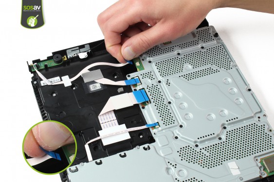 Guide photos remplacement câble de liaison de l'alimentation Playstation 4 Slim (Etape 29 - image 2)