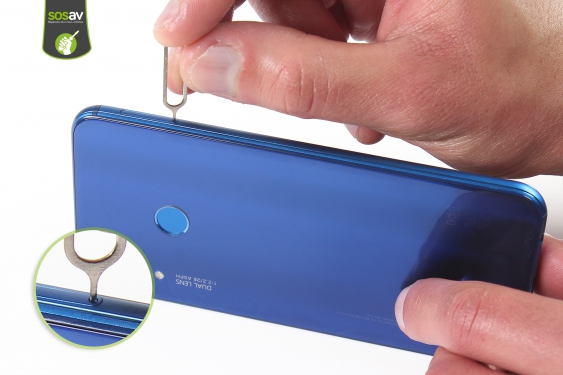 Guide photos remplacement caméra avant Huawei P20 Lite (Etape 2 - image 1)