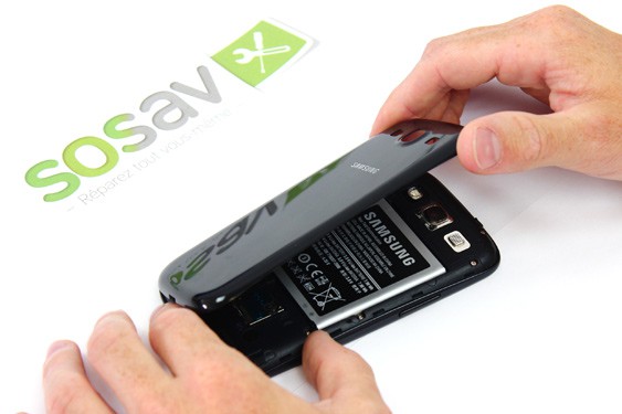 Guide photos remplacement nappe volume + hp interne Samsung Galaxy S3 (Etape 2 - image 3)