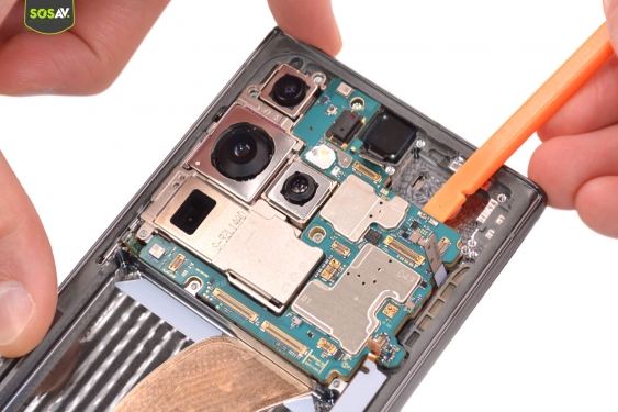 Guide photos remplacement caméra arrière / carte mère Galaxy S23 Ultra (Etape 17 - image 1)