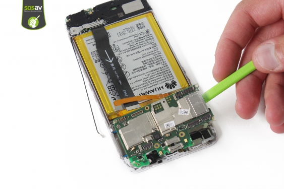 Guide photos remplacement carte mère Huawei P Smart (Etape 18 - image 2)