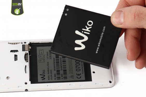 Guide photos remplacement ecran Wiko Rainbow Lite 4G  (Etape 4 - image 3)