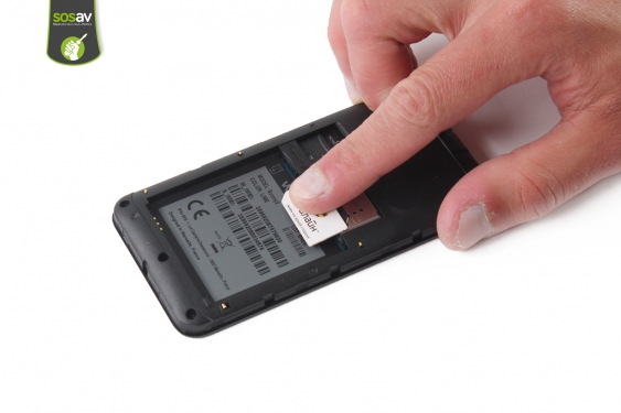 Guide photos remplacement carte sim Wiko Sunny 2 (Etape 6 - image 2)